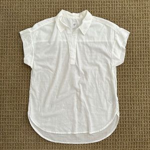 White shirt from GAP.
